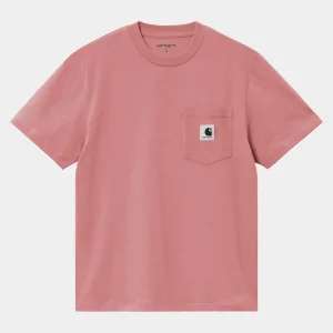 Carhartt WIP W' S/S Pocket T-Shirt Dusty Rose Outlet