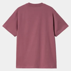 Carhartt WIP W' S/S Pocket T-Shirt Dusty Fuchsia Hot