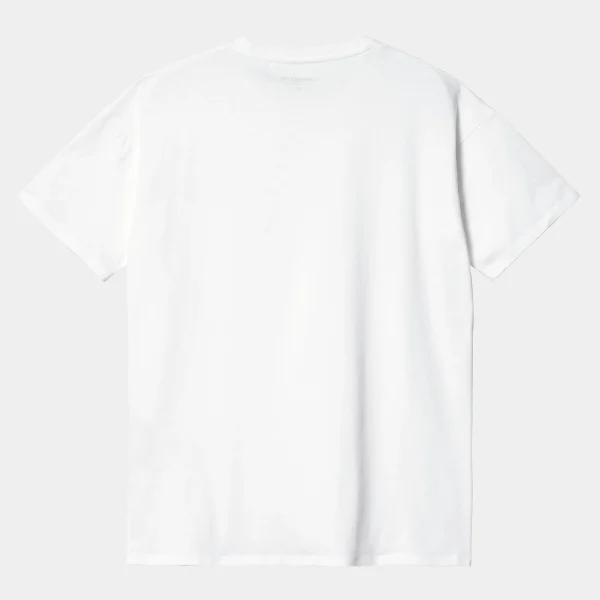 Carhartt WIP W' S/S Pocket T-Shirt White Cheap