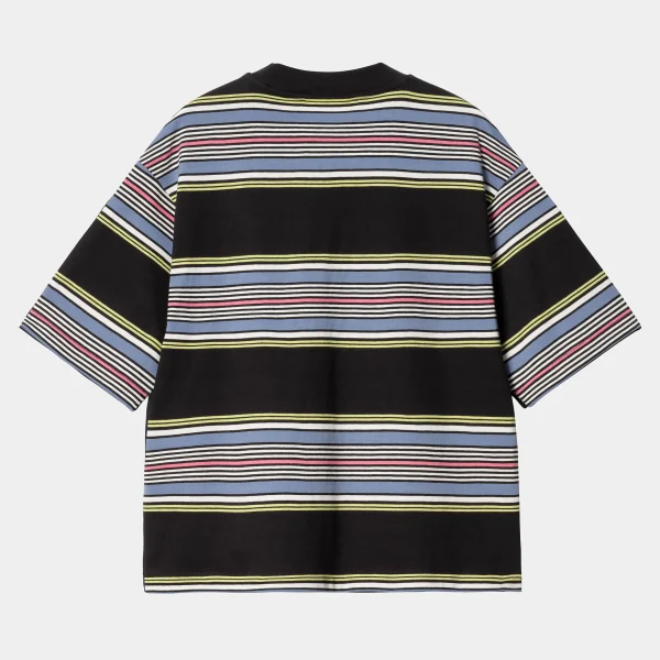 Carhartt WIP W' S/S Snyder T-Shirt Snyder Stripe, Black Best