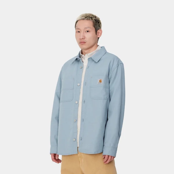 Carhartt WIP Walter Shirt Jac Misty Sky Discount