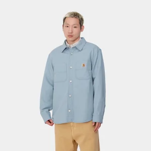 Carhartt WIP Walter Shirt Jac Misty Sky Discount