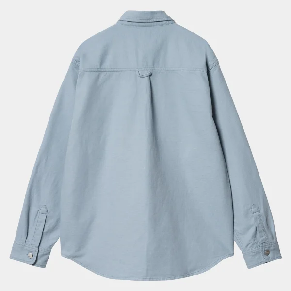 Carhartt WIP Walter Shirt Jac Misty Sky Discount