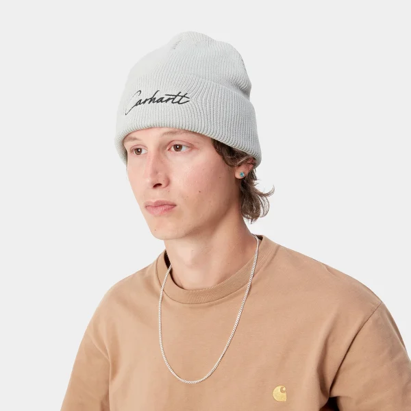 Carhartt WIP Watcher Beanie Basalt / Black New