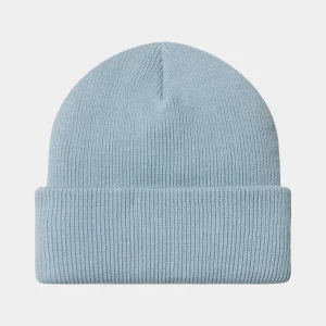 Carhartt WIP Watcher Beanie Misty Sky / White New