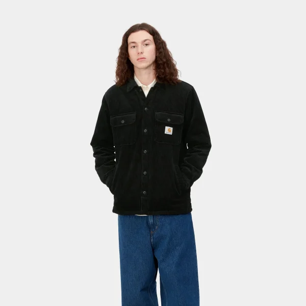 Carhartt WIP Whitsome Shirt Jac Black Cheap