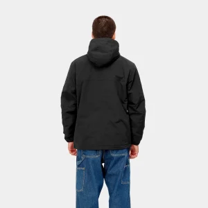 Carhartt WIP Windbreaker Pullover (Winter) Black / White Cheap